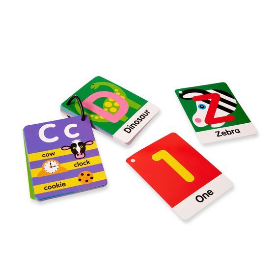 Melissa & Doug Activity Rug - Jumbo ABC-123 with Playing Cards