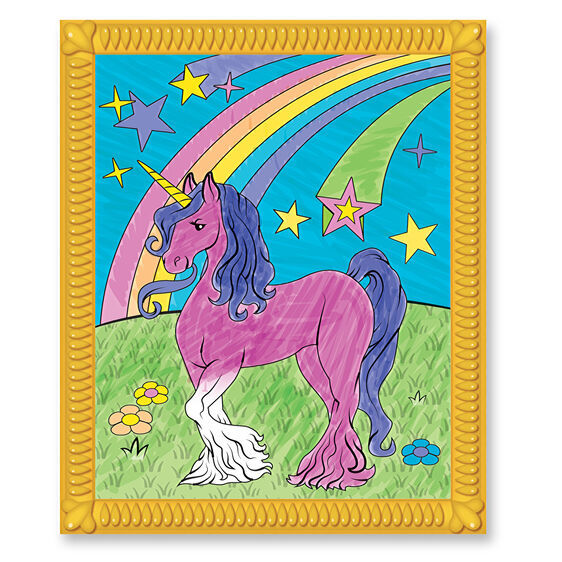 Melissa & Doug On The Go - Color by Numbers Book - Pink