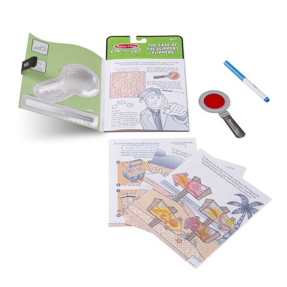 Melissa & Doug On The Go - Secret Decoder - Slippery Flippers