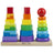 Melissa & Doug Classic Toy - Geometric Stacker