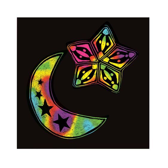 Melissa & Doug Scratch Art - Rainbow Mini Notes Box