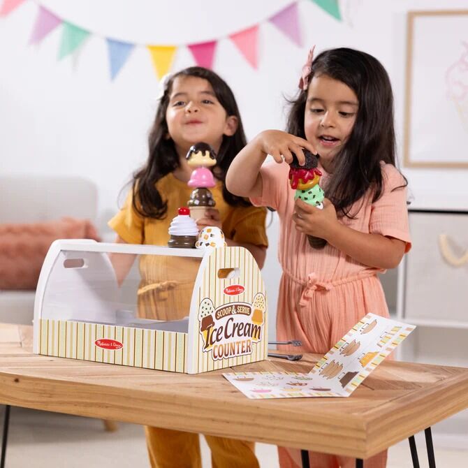 Melissa & Doug - Scoop & Serve Ice Cream Counter