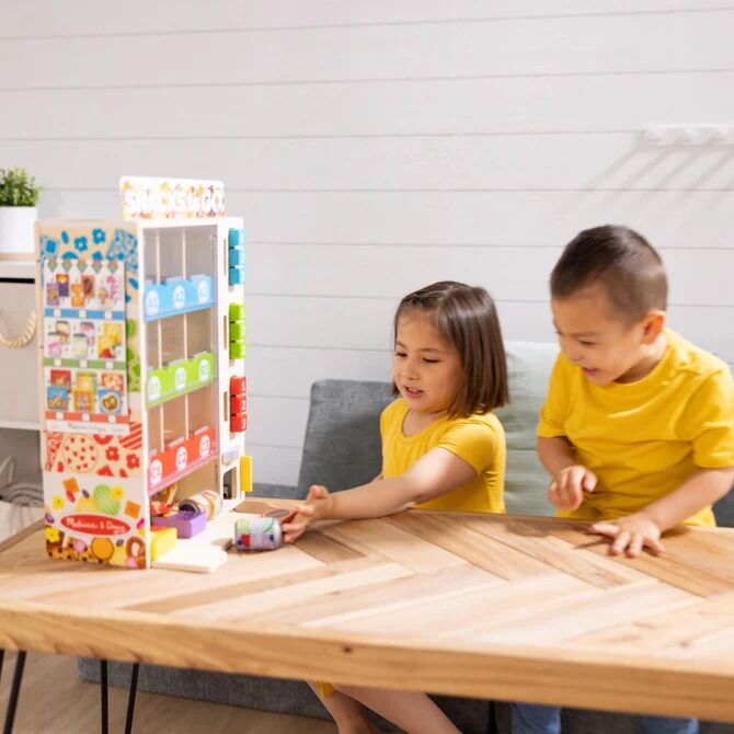 Melissa & Doug - Sort, Stock, Select Vending Machine Play Set