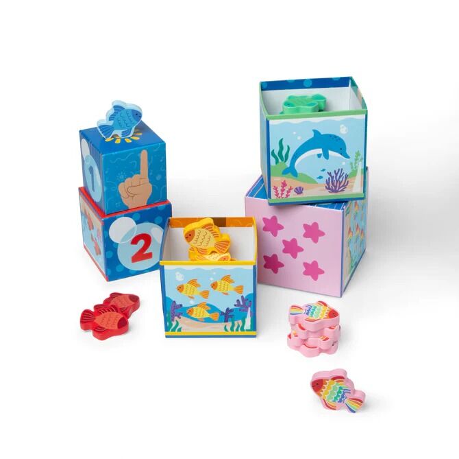 Melissa & Doug - Ms. Rachel Sort & Count Nesting Blocks