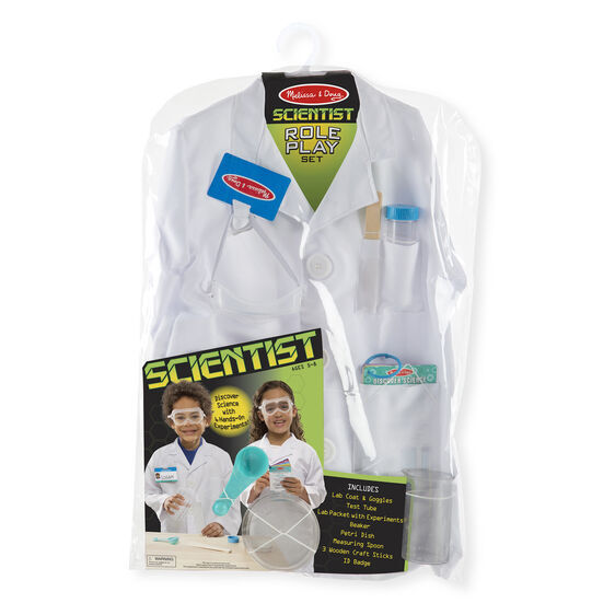 Melissa & Doug Role Play Costume Set - Scientist