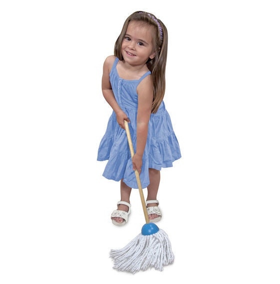 Melissa & Doug Let's Play House - Cleaning Kit with Stand (6pc)