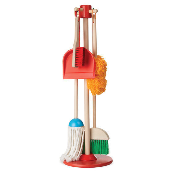 Melissa & Doug Let's Play House - Cleaning Kit with Stand (6pc)