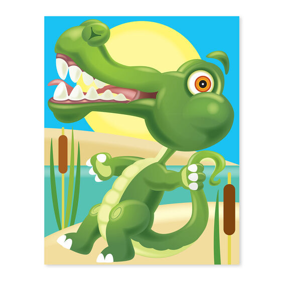 Melissa & Doug Sticker Pad Make-a-Face - Crazy Animals