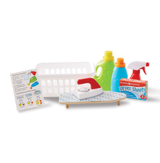 Melissa & Doug Let's Play House - Laundry Basket Set