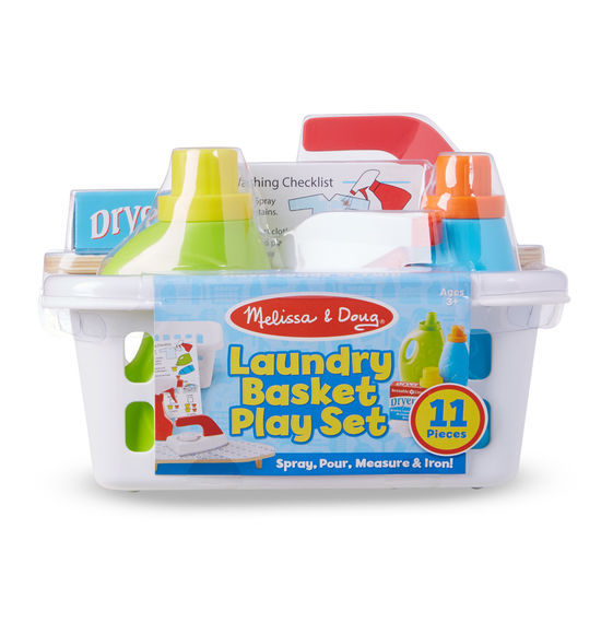 Melissa & Doug Let's Play House - Laundry Basket Set