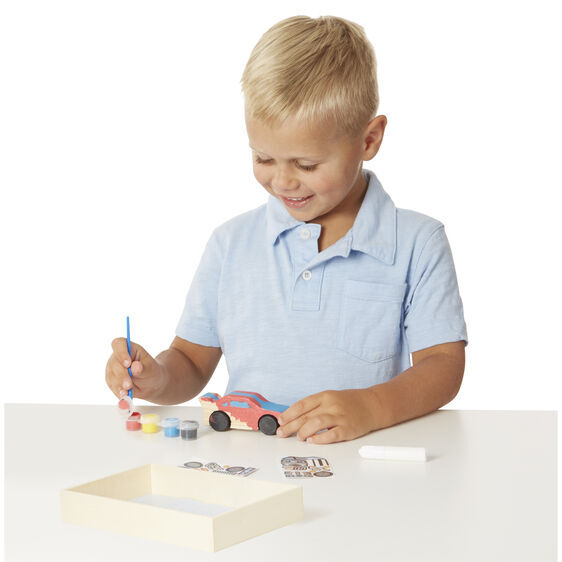 Melissa & Doug Created by Me! - Wooden Race Car