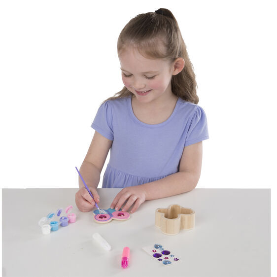 Melissa & Doug Created by Me! - Wooden Butterfly Box