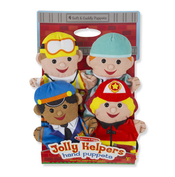 Melissa & Doug Hand Puppets - Jolly Helpers
