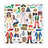 Melissa & Doug Reusable Puffy Sticker Play Set - Pirate