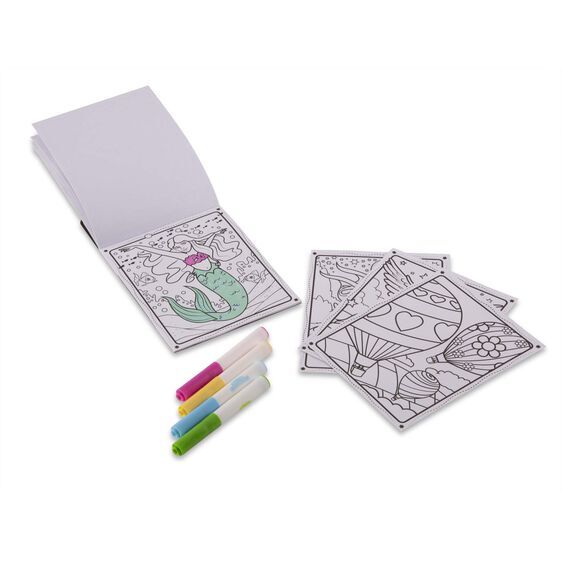 Melissa & Doug On The Go - Magicolor - Colouring Pad - Friends & Fun