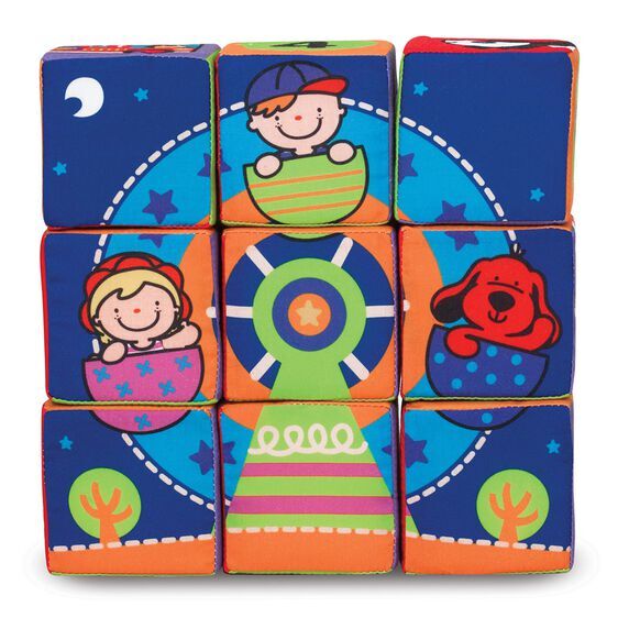 Melissa & Doug K' Kids - Match & Build Blocks