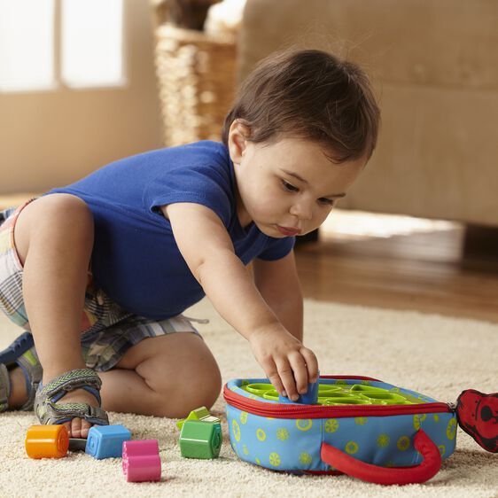 Melissa & Doug K' Kids - Take-Along Shape Sorter
