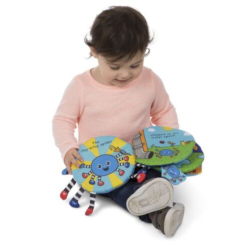 Melissa & Doug Soft Activity Book - Itsy-Bitsy Spider
