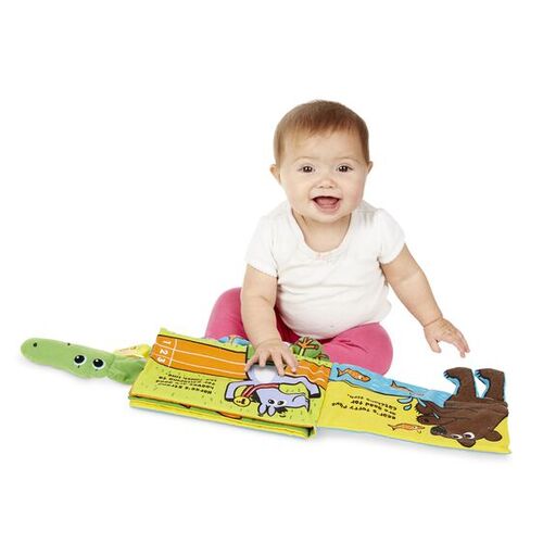 Melissa & Doug Soft Activity Book - Whose Feet?