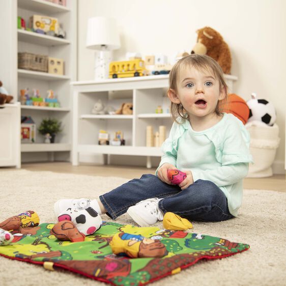 Melissa & Doug K' Kids - Take-Along Farm Play Mat