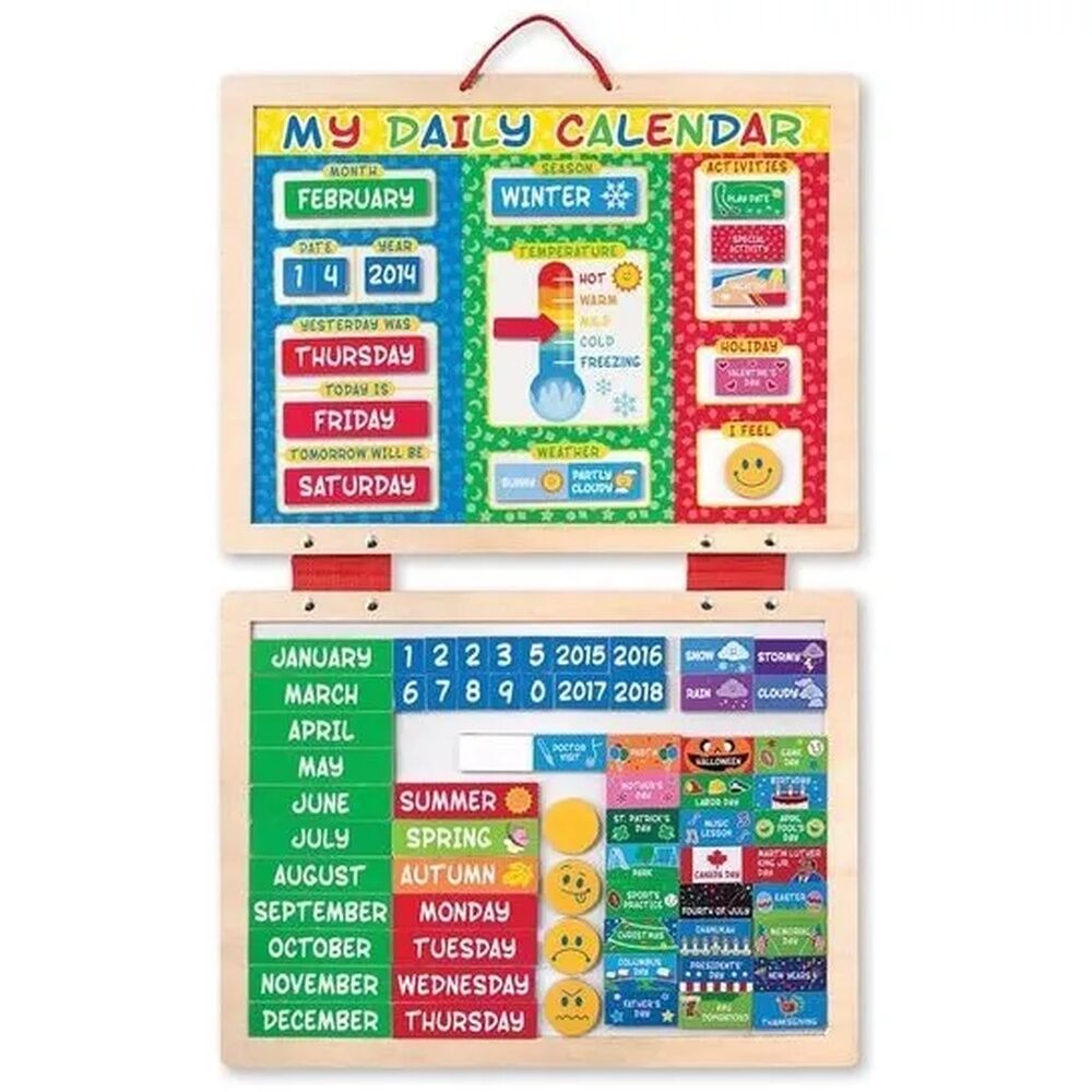 Melissa & Doug - My Magnetic Daily Calendar