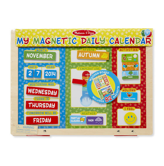 Melissa & Doug - My Magnetic Daily Calendar
