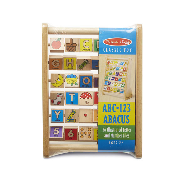 Melissa & Doug Classic Toy - ABC-123 Abacus