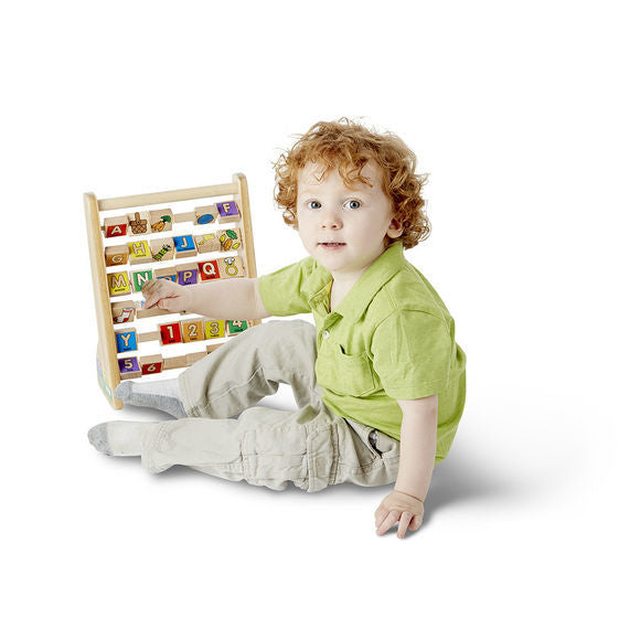 Melissa & Doug Classic Toy - ABC-123 Abacus