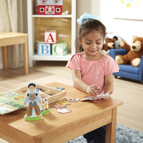 Melissa & Doug Magnetic Dress-Up Set - Occupations