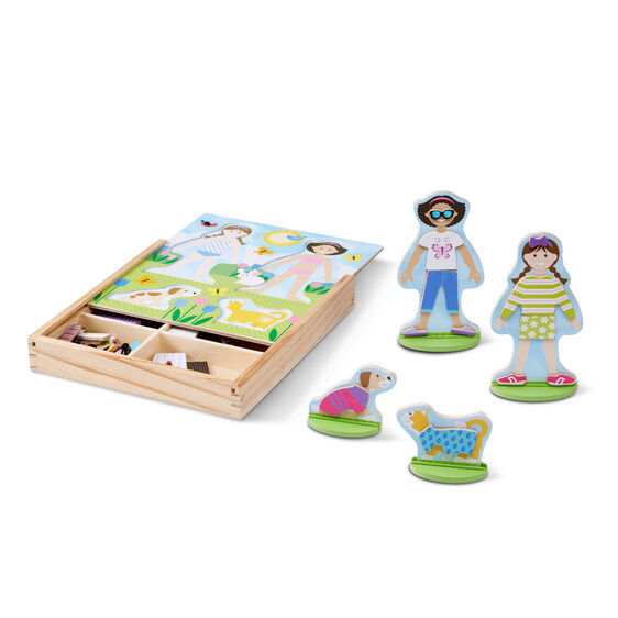 Melissa & Doug Magnetic Dress-Up Set - Best Friends