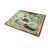 Melissa & Doug Activity Rug - Round the Town Road with 4 Wooden Vehicles