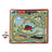 Melissa & Doug Activity Rug - Round the Town Road with 4 Wooden Vehicles