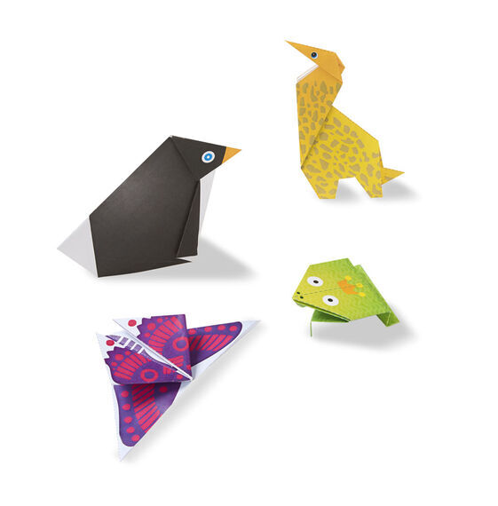 Melissa & Doug On The Go - Craft Activity Set - Origami Animals
