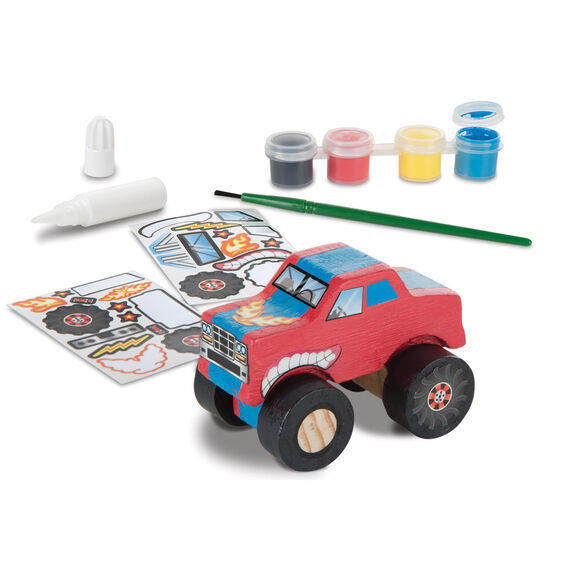 Melissa & Doug Created by Me! - Wooden Monster Truck