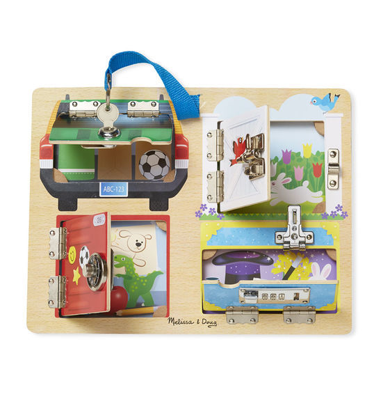 Melissa & Doug Skill Builder - Locks Board
