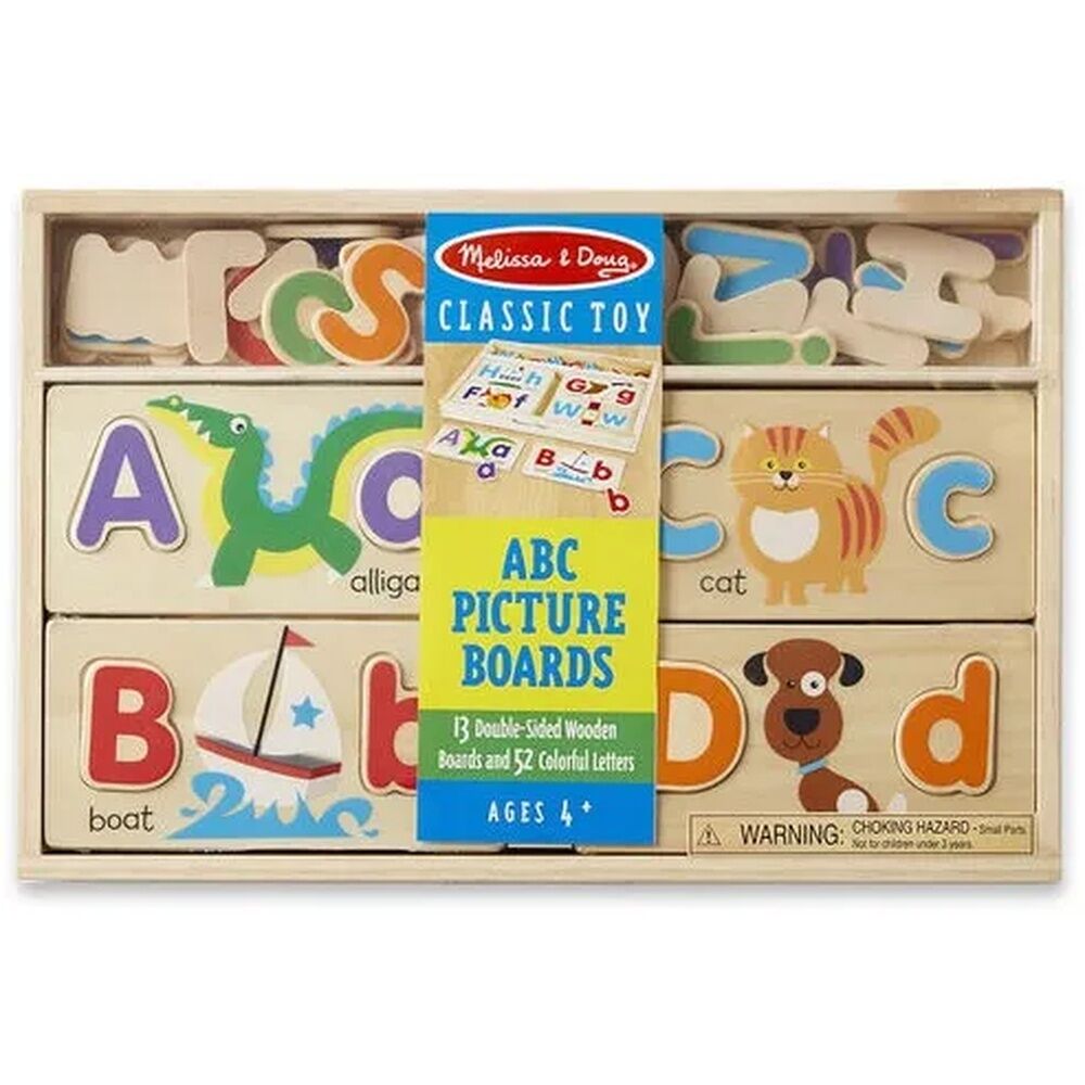 Melissa & Doug Classic Toy - ABC Picture Boards