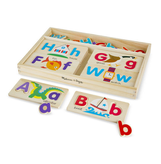 Melissa & Doug Classic Toy - ABC Picture Boards