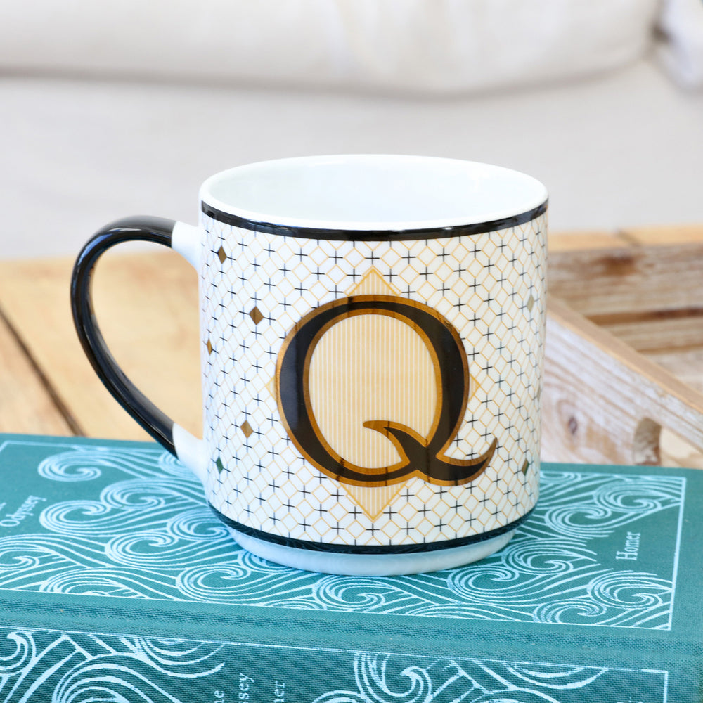 Monogram Mug by Splosh - Q