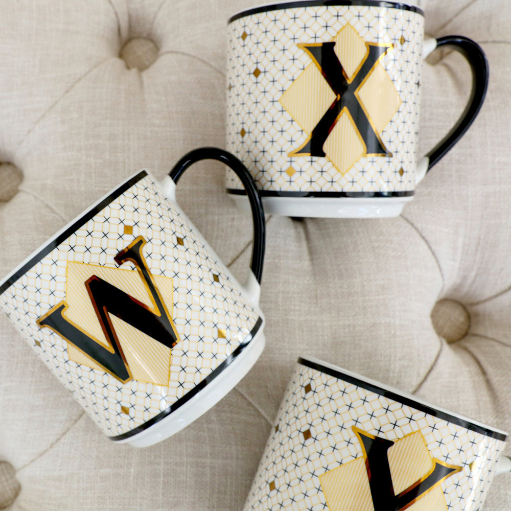 Monogram Mug by Splosh - X