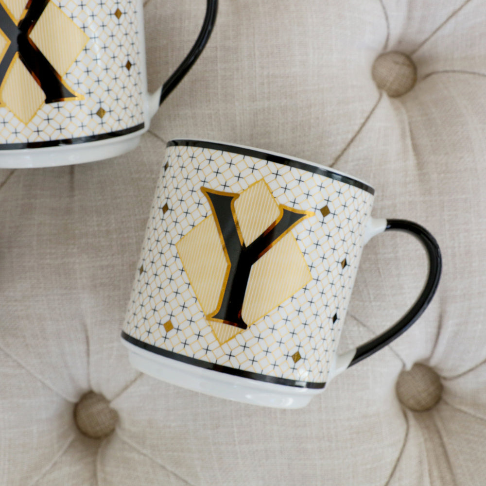 Monogram Mug by Splosh - Y
