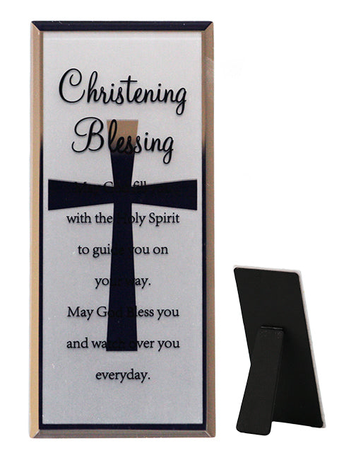 Mirror Plaque - Christening Blessing
