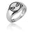 Marvel Couture Kingdom Precious Metal - Spider-Man Ring Silver Size Small