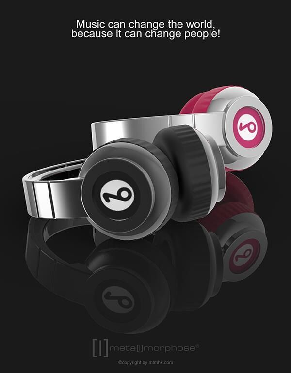 Metalmorphose Keychain - Headphones