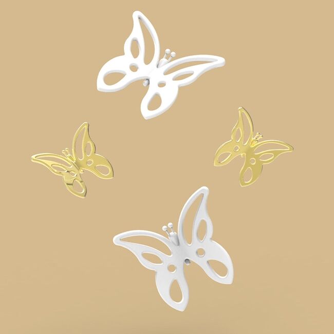Metalmorphose Keychain - Butterfly