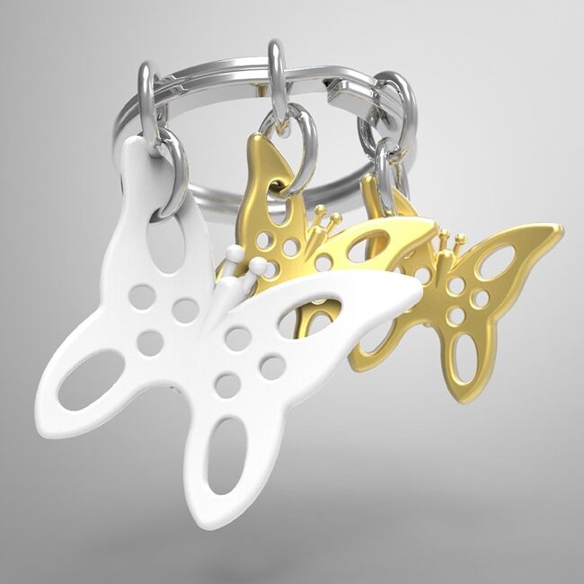 Metalmorphose Keychain - Butterfly