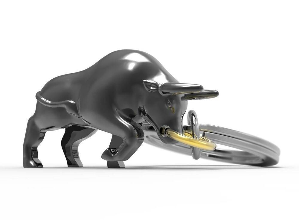 Metalmorphose Keychain - Bull