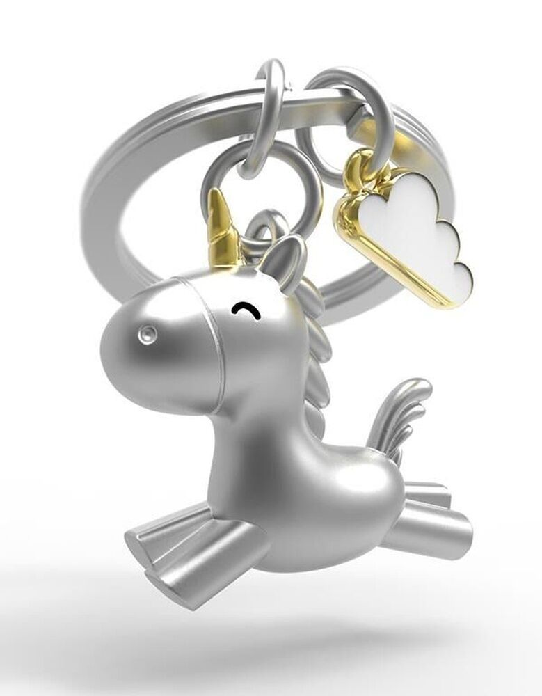 Metalmorphose Keychain - Flying Unicorn