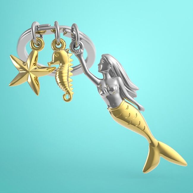 Metalmorphose Keychain - Mermaid