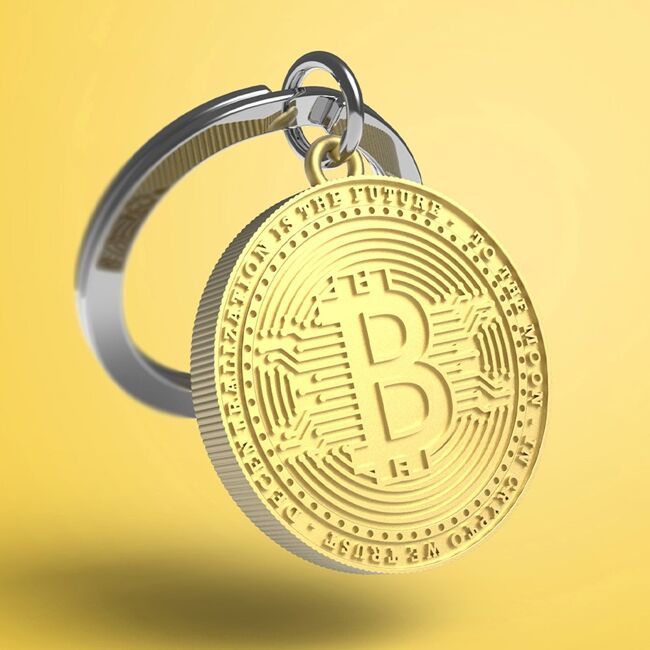 Metalmorphose Keychain - Crypto Coin
