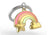 Metalmorphose Keychain - Rainbow Cloud with Star